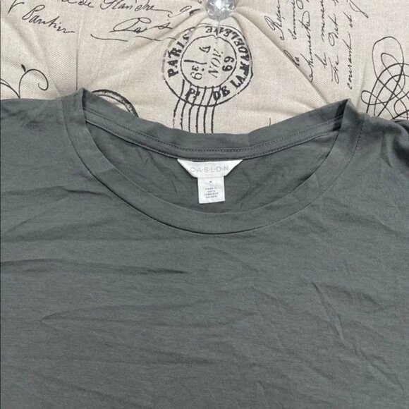 Caslon Charcoal Long Sleeve Top - Picture 2 of 6